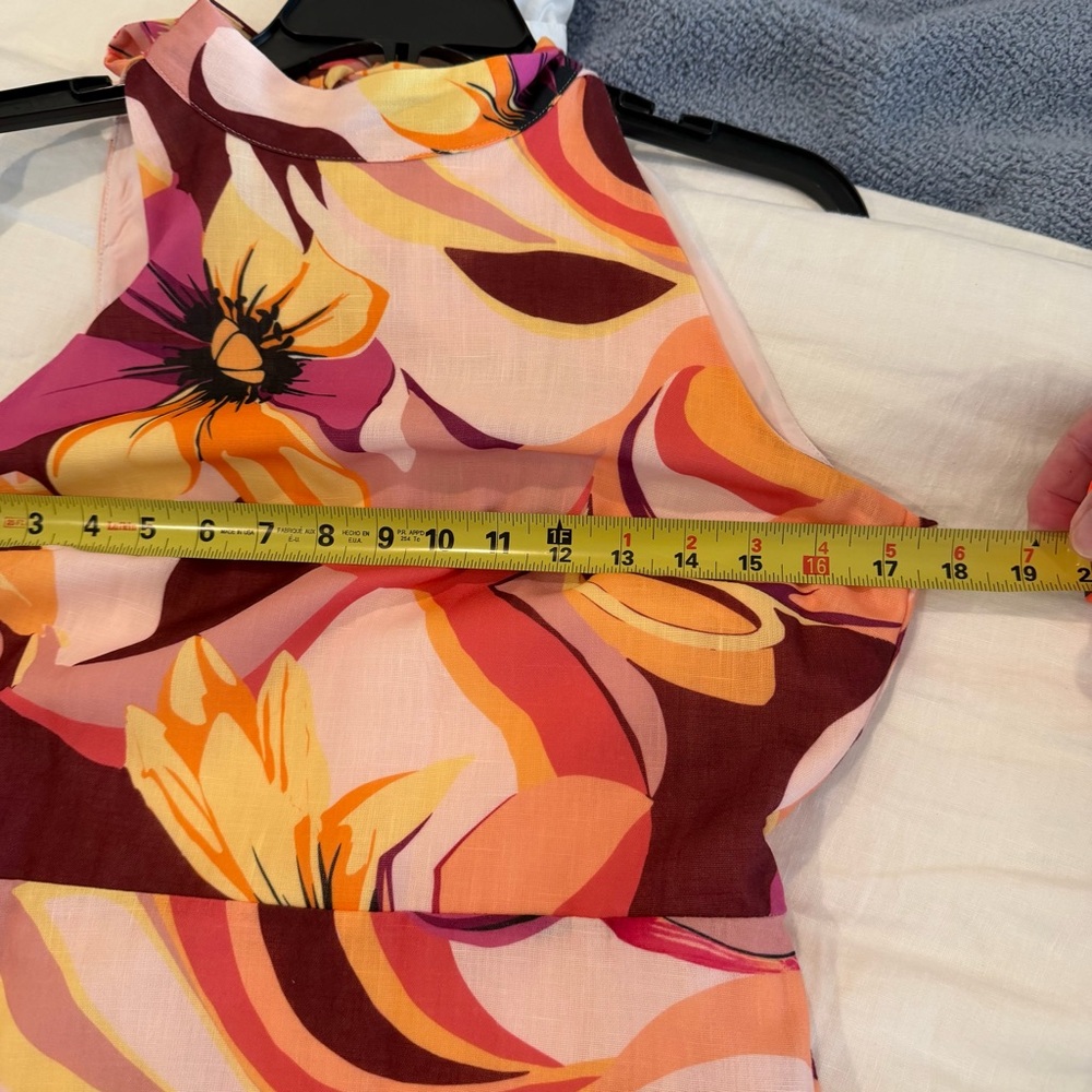 Sam Edelman Floral Halter Maxi Dress NWT Size 6 Wedding Guest Spring summer - Picture 9 of 9